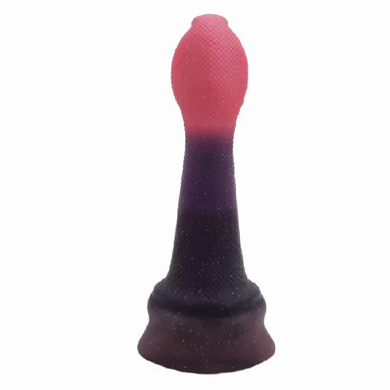 sheer striped teddy-Dildo-worn-Soft Silicone Cobra Dildo for Women