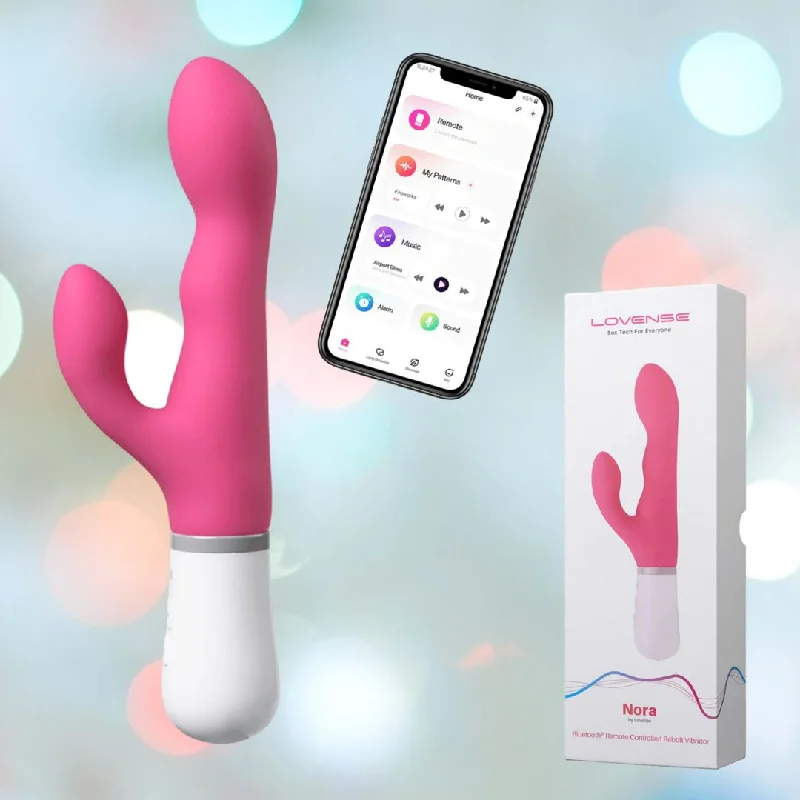 anal toys for smooth stretching-Lovense Nora Bluetooth-Controlled Rabbit Vibrator