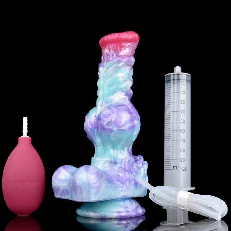 playful gangster costume-Dildo-luxurious-8 Inches Dog Squirting Dildo Sex Toy