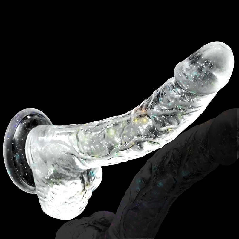 odor-resistant boxers-Dildo-dismal-Apollo 8.3" Realistic Dildo With A Transparent Body - Laphwing