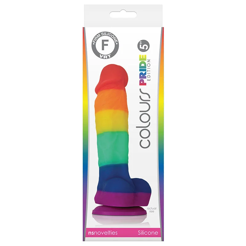 lace riveted teddy-Dildo-melodic-Colours - Pride Edition - 5in Dildo - Rainbow