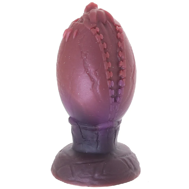 cock ring versatile texture-Creature Cocks Dragon Hatch XL Egg Plug