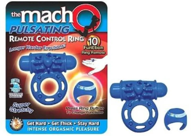 cock ring sensation fit-Macho ''Remote Control'' -Cock Ring