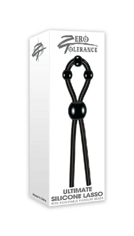 cock ring peak fit-Zero Tolerance ''Ultimate Lasso'' -Black