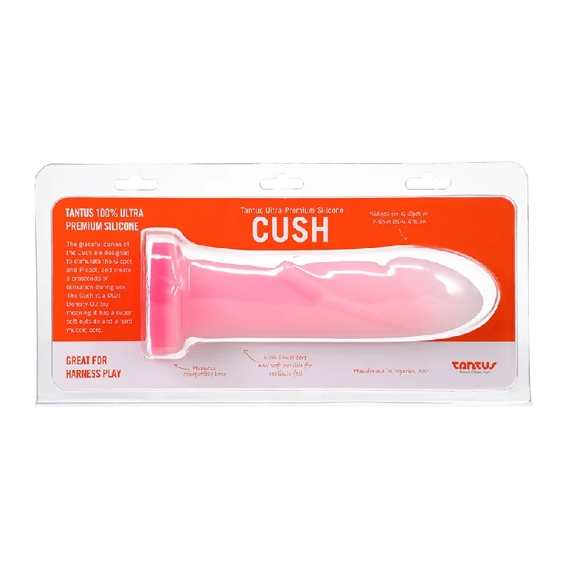 penis-health-for-all-men-Tantus Cush O2 Dual Density G-Spot Dildo Rose Quartz