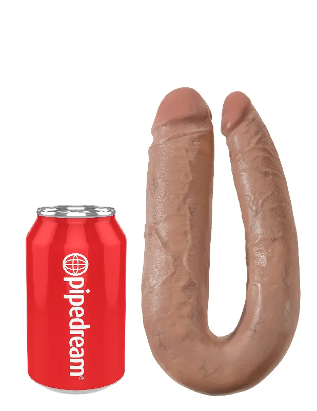 penis-skin-allergy-solutions-King Cock  U-Shaped Large Double Trouble - Tan