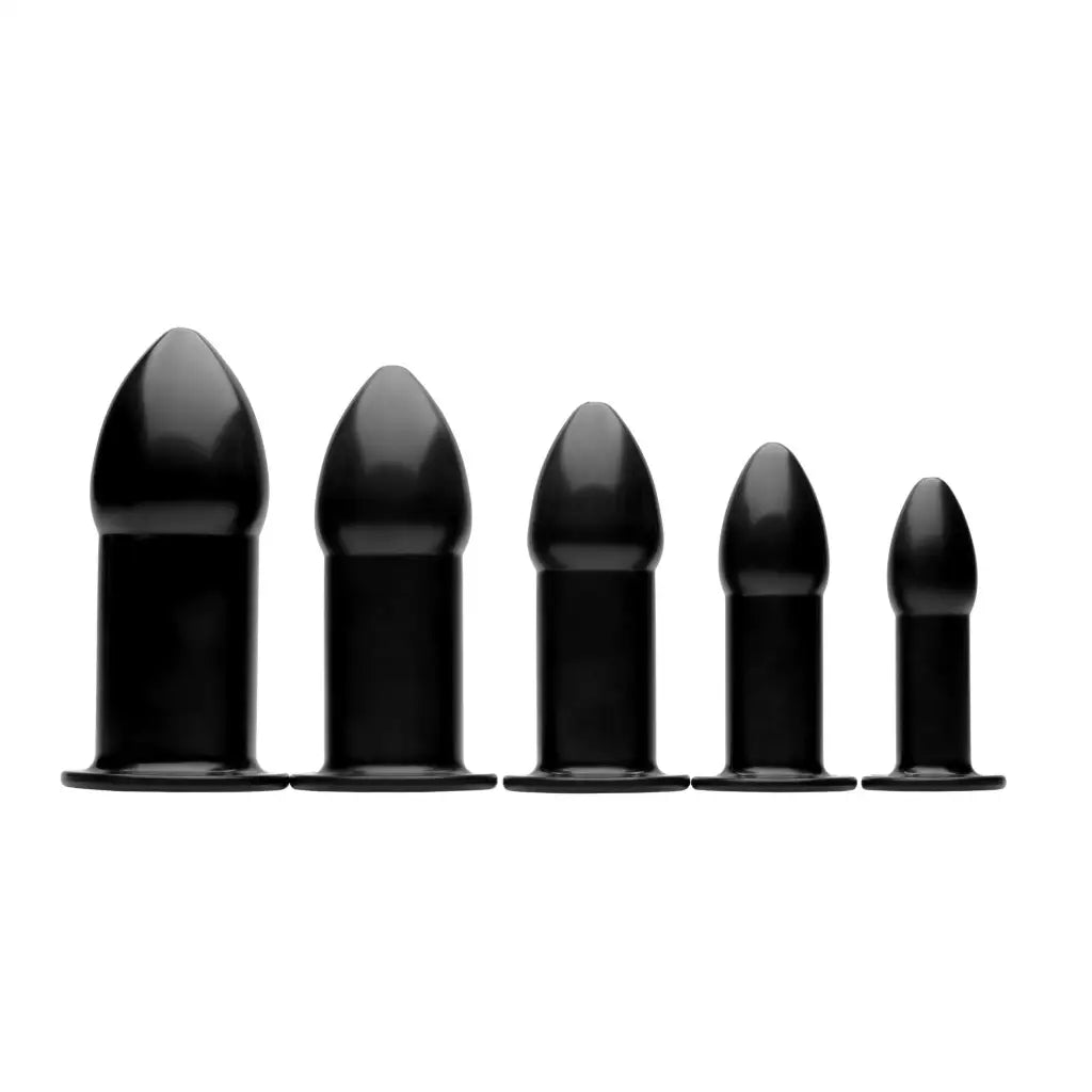 anal toys for warm vibes-Graduated Anal Trainer Plug Set