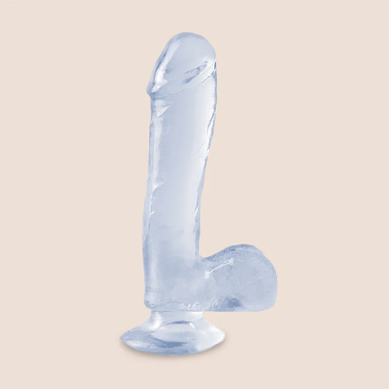 penis-infection-early-signs-Basix 7.5" Dong with Suction Cup | flexible and firm dildo