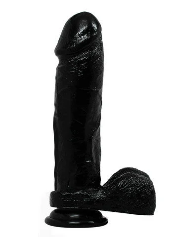 penis-vitamin-benefits-list-Hard Steel 9-Inch Cock - Black