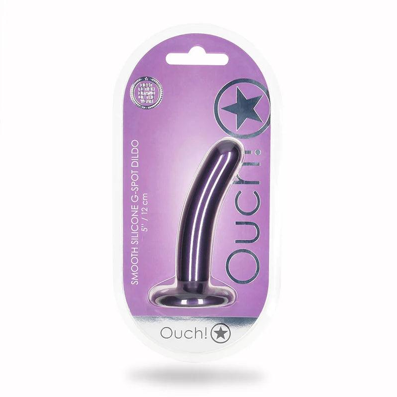 erotic chevron stockings-Dildo-bright-Ouch! Smooth G-Spot Silicone Dildo 5in