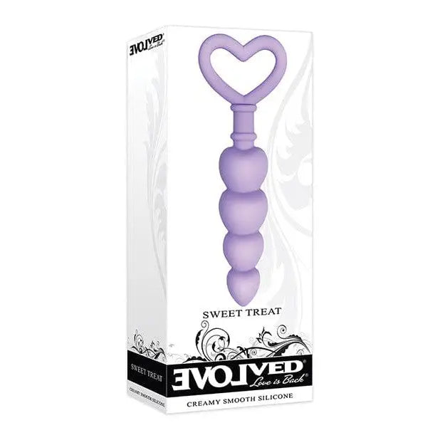 anal toys with sliding beads-Evolved Sweet Treat Anal Beads