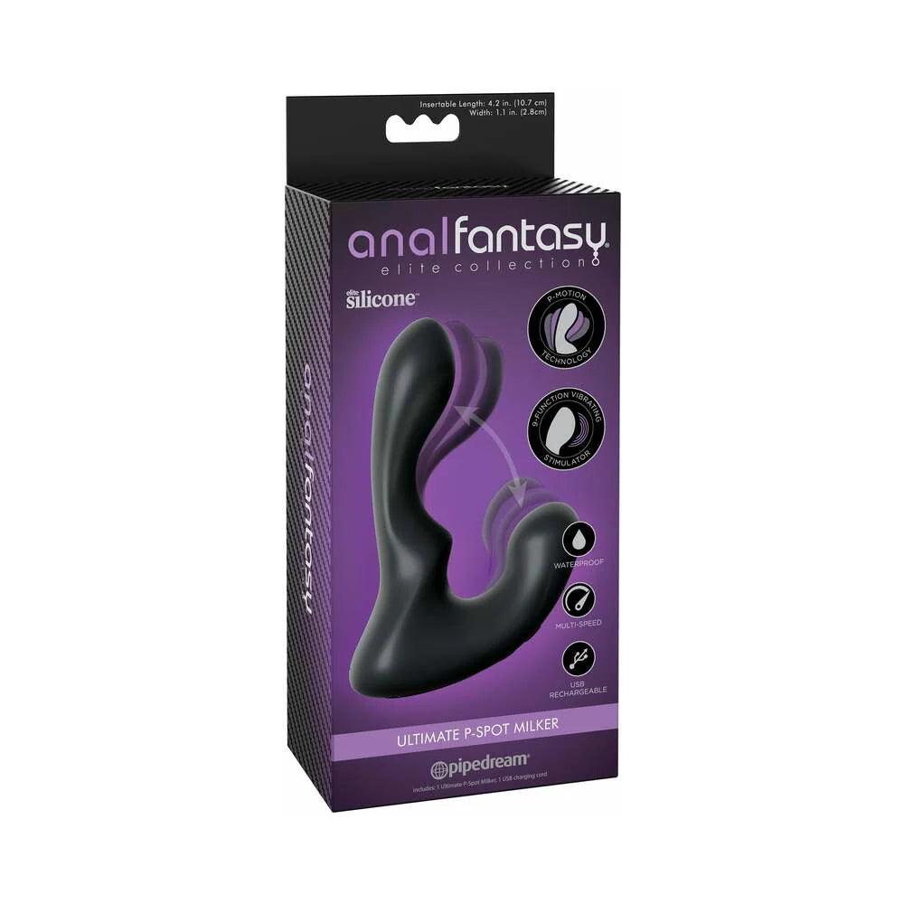 anal toys with carved grip-Pipedream Anal Fantasy Elite Collection Ultimate P-Spot Milker