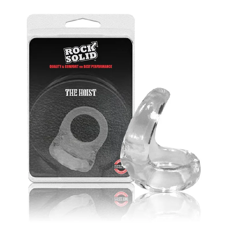 cock ring tight style-Rock Solid ''The Hoist'' Cock & Ball Ring -Smoke