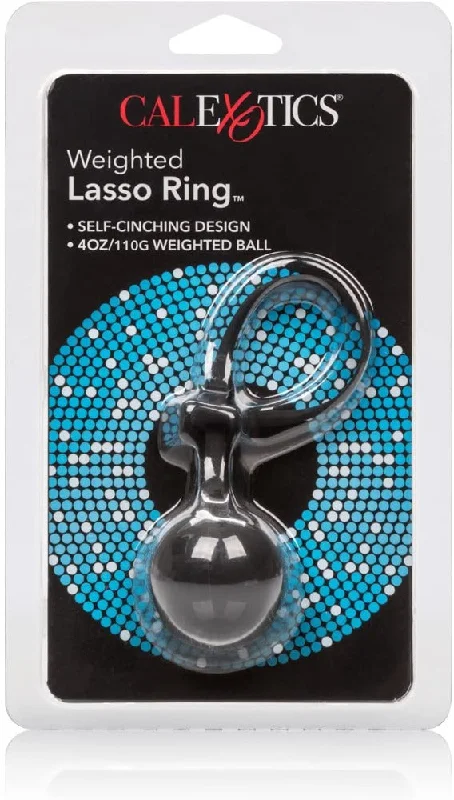 cock ring swift fit-Calex ''Weighted'' Lasso Cock Ring