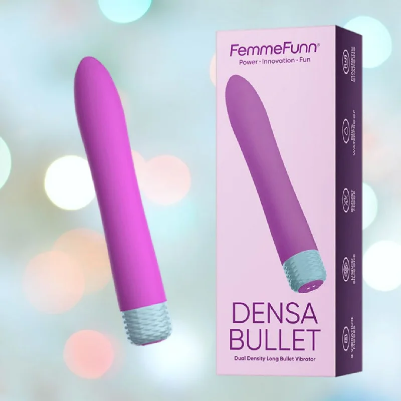 anal toys with wide shaft-Femme Funn Densa Bullet Vibrator - Pink