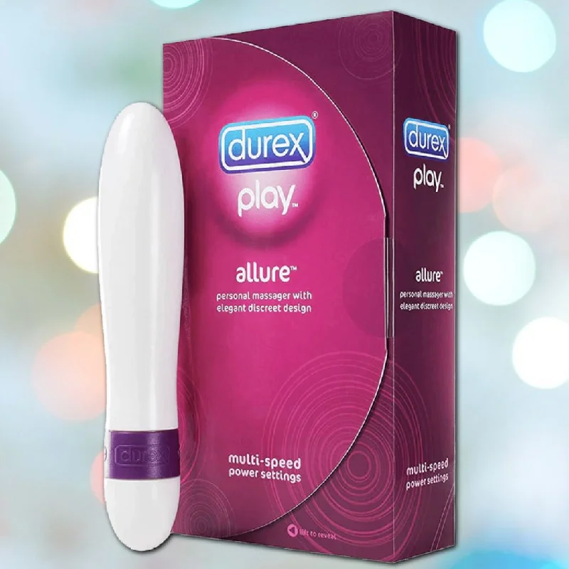 anal toys with sticky texture-Durex Play Allure Bullet Vibrator