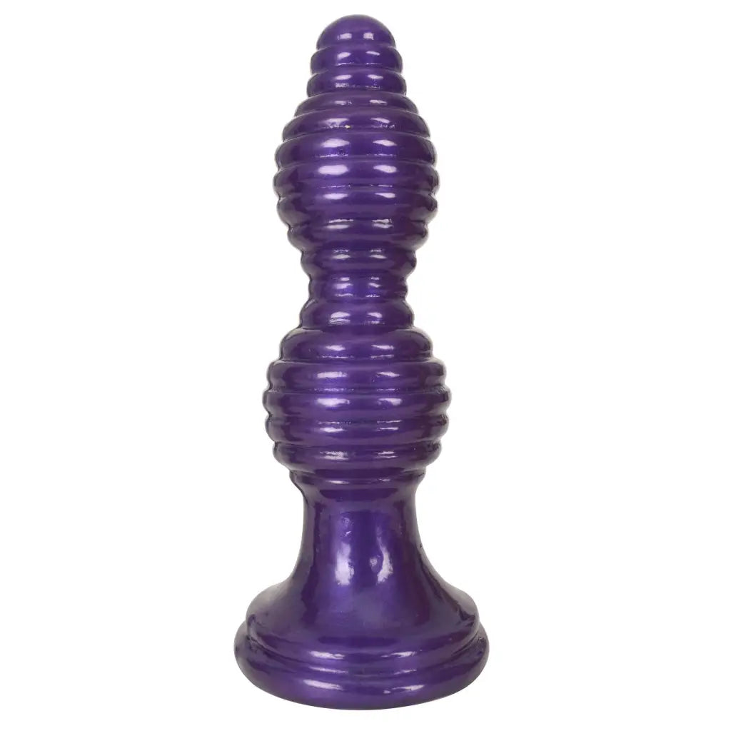 anal toys for humming thrills-The Queen Ribbed Anal Plug &ndash