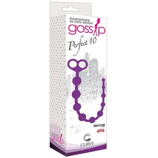 anal toys for newbie thrills-Curve Novelties Gossip Perfect 10