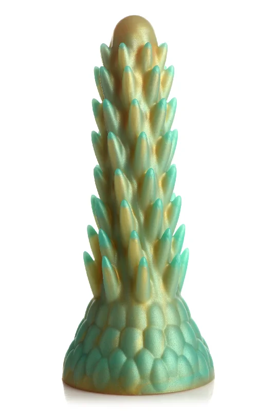 bridal pleated thong-Dildo-high-Stegosaurus Spiky Reptile Silicone Fantasy Dildo by Creature Cocks