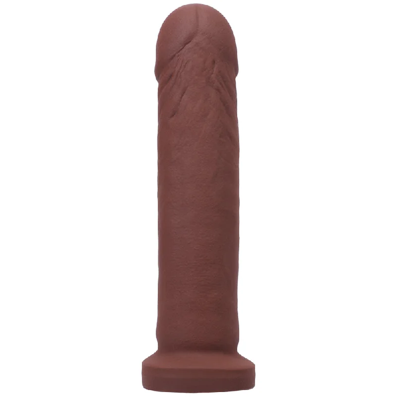 penis-strength-routine-daily-Tantus Alan O2 Dual Density Vibrating Dildo Kit Espresso (Bag)