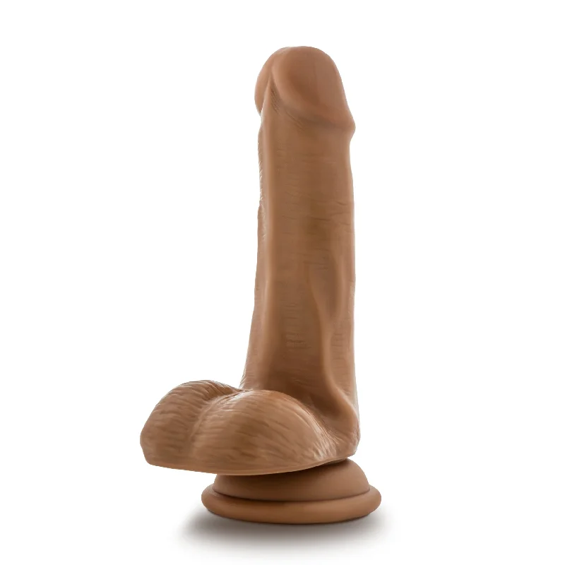 penis-stretching-benefits-explained-Silicone Willy's - 6 Inch Silicone Dildo With Balls - Mocha