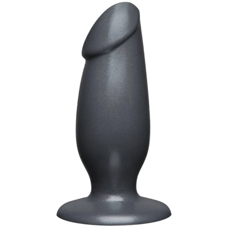 anal toys for hushed bliss-American Bombshell Fat Man Plug 6.5 Inch Grey