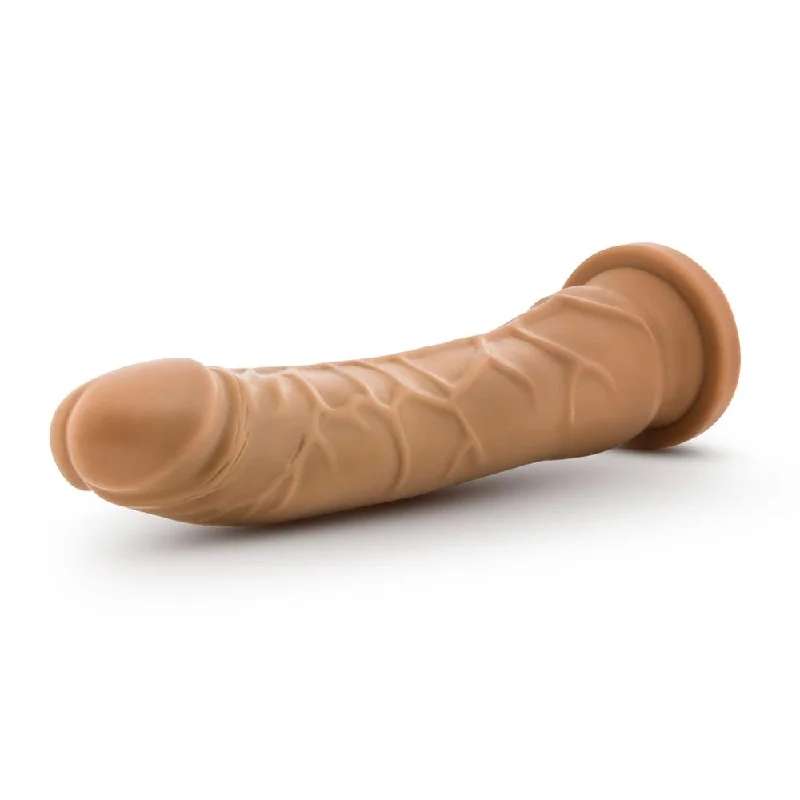 penis-enhancement-safe-methods-Silicone Willy's 8.5 Inch Silicone Dildo - Mocha