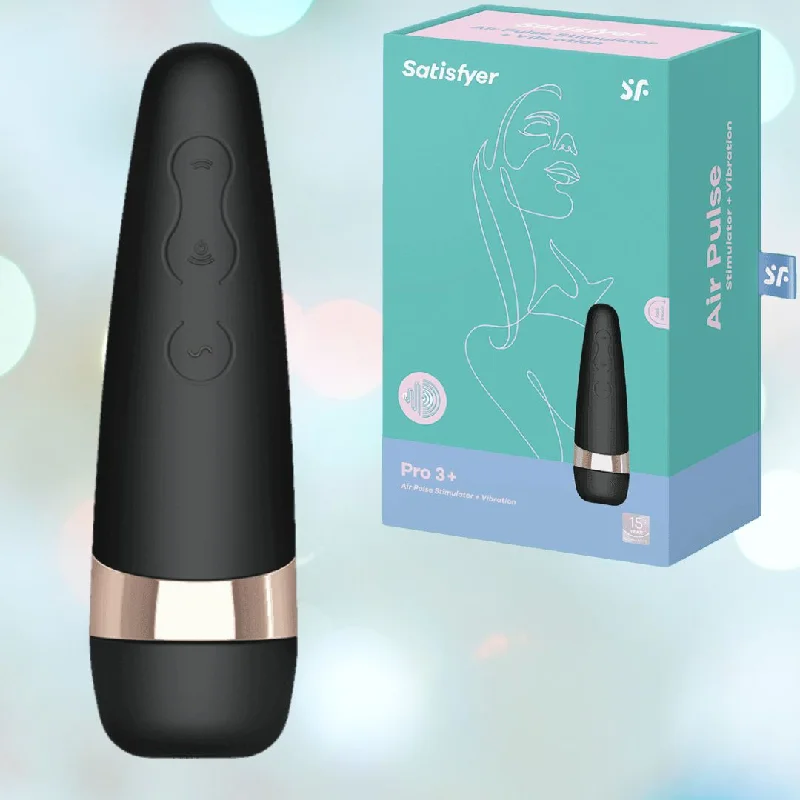 anal toys for easy play-Satisfyer Pro 3+ Air Pulse Stimulator