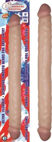 penis-circumcision-recovery-guide-All American Whopper Double-Dong 18 in Flesh