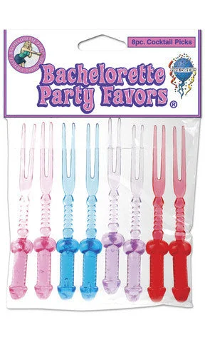 cock ring smooth design-Bachelorette Party Cocktail Picks - 8 Piece