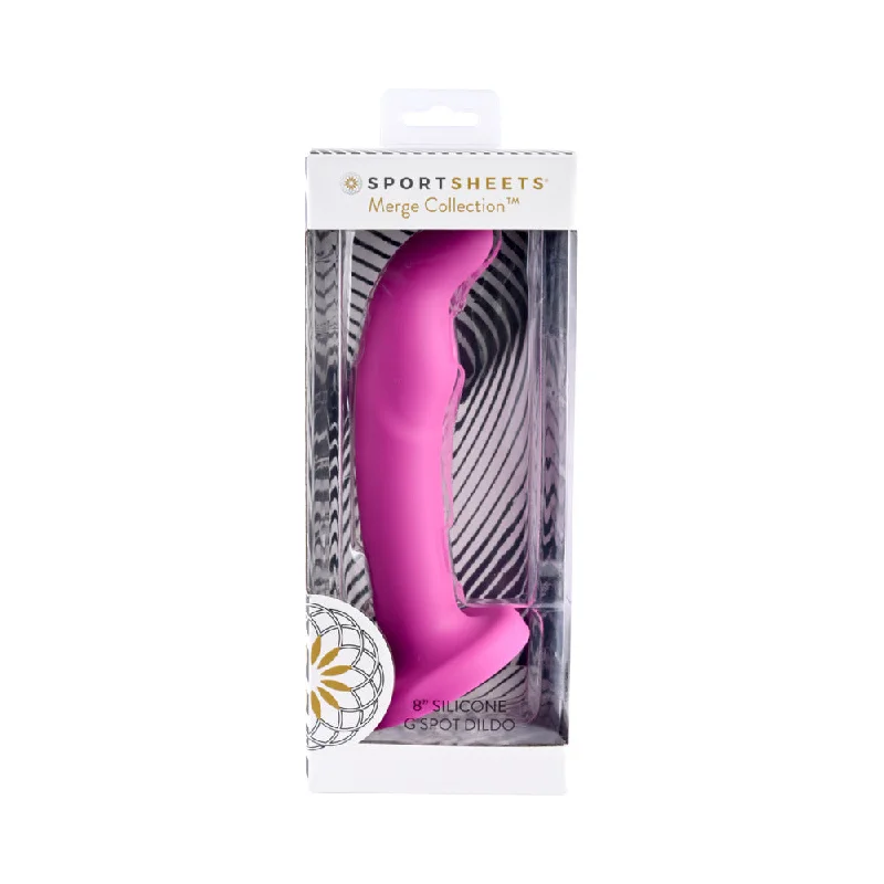 sexy detective outfit-Dildo-whispered-Sportsheets Merge Tana 8-inch Suction Cup Dildo Pink