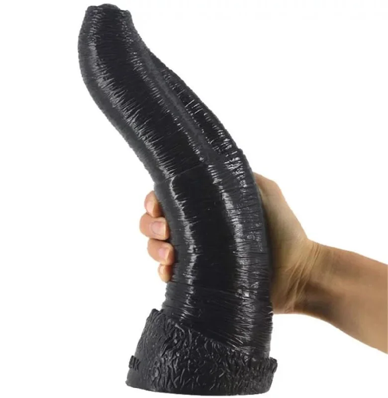 anal toys for low-key pleasure-10.5 Inch Large Elephlant Simulation Anal Dilation Plug