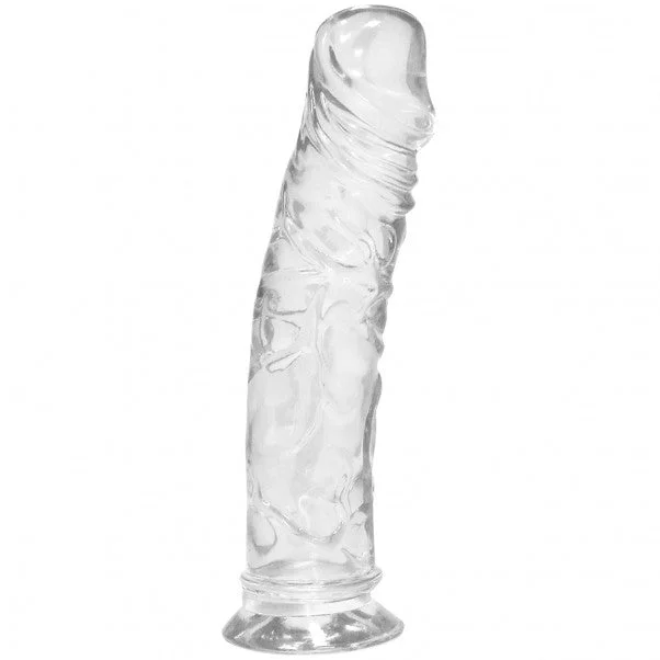 satin soft-cup bra-Dildo-stale-Realistic Soft Jelly Transparent Dildo