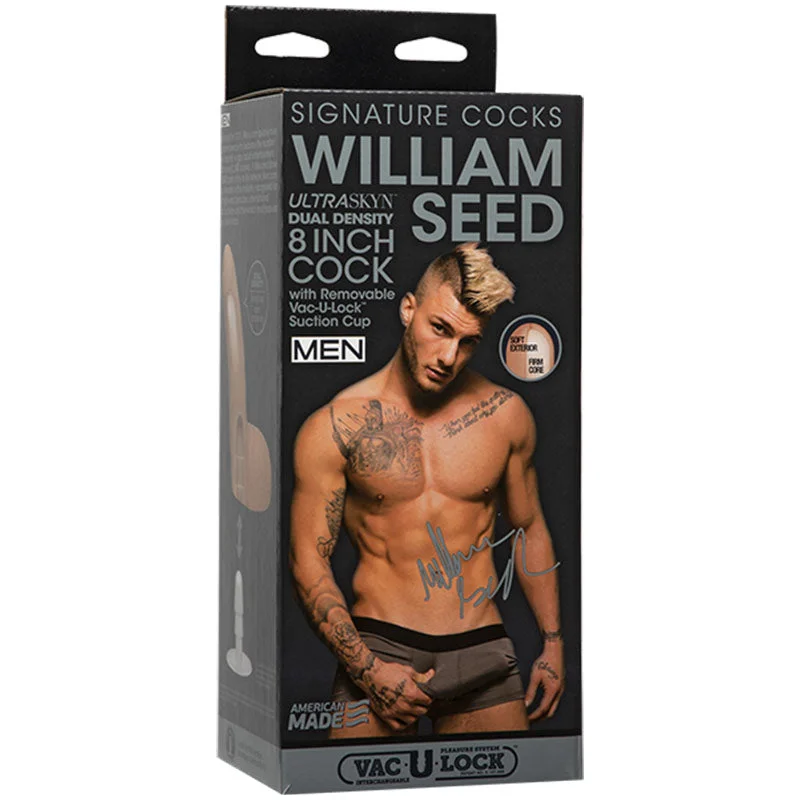 glitter bra set-Dildo-crackling-Signature Cocks William Seed 8 Inches Replica Dildo