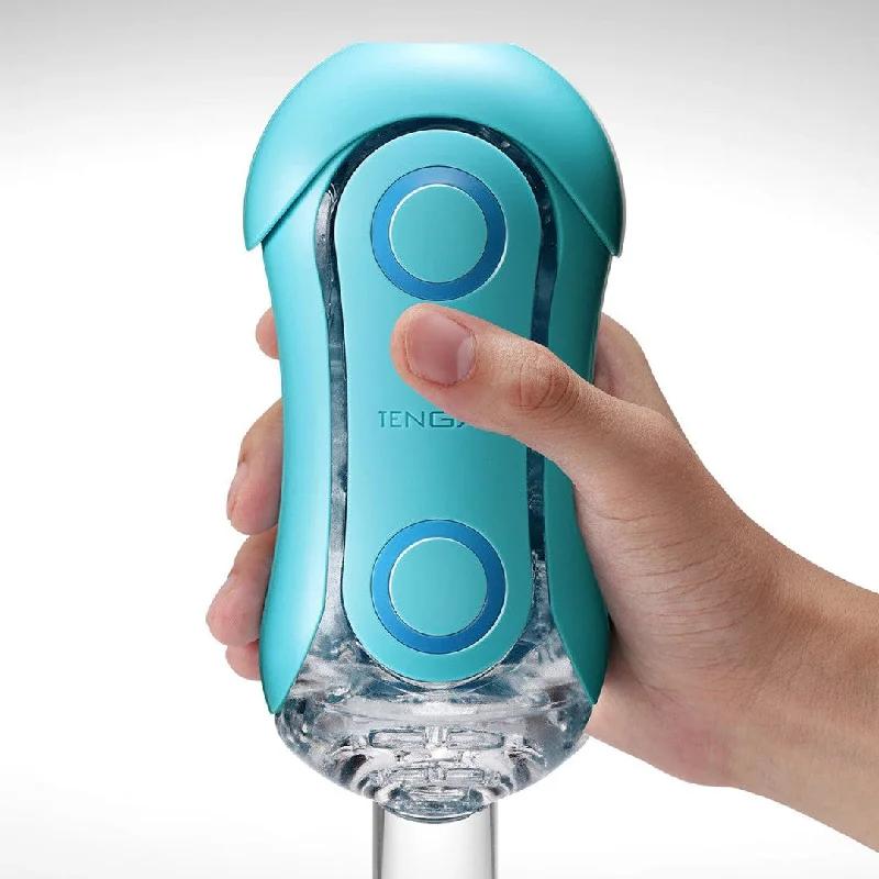 anal toys with triple vibes-Tenga Flip Orb Ocean Blue