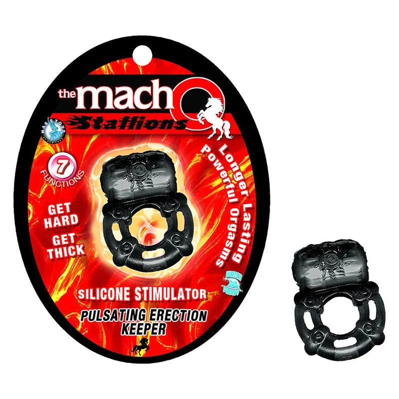 cock ring value grip-MachO Stallions Vibrating Cock Ring