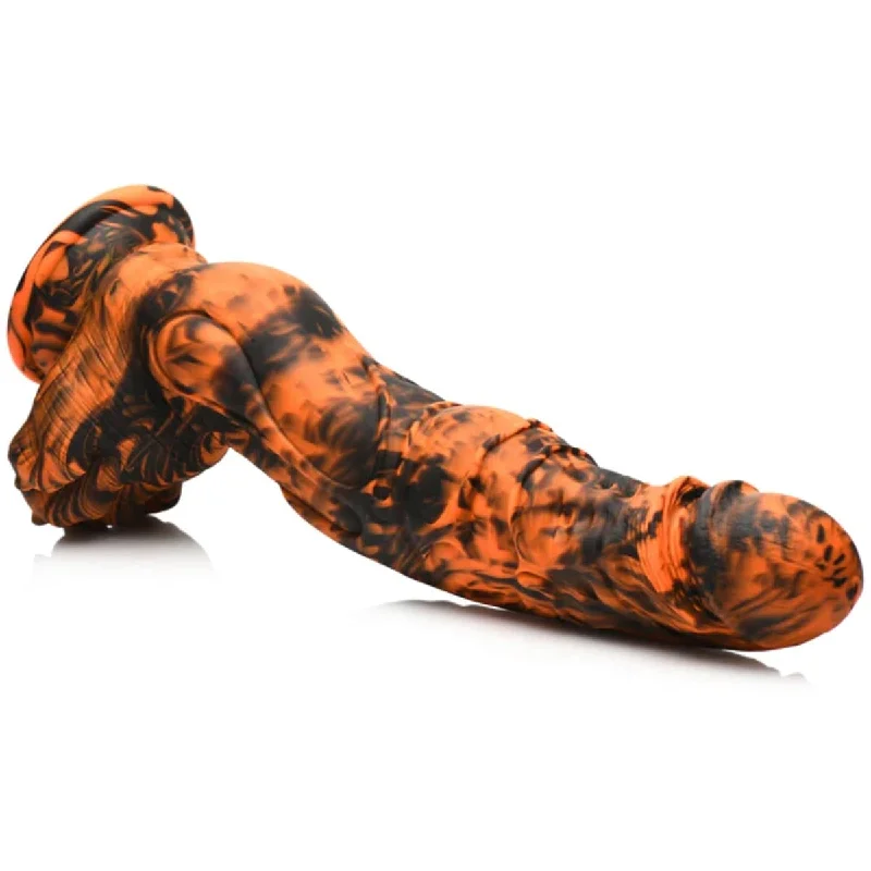 penis-health-for-older-adults-Creature Cocks Saber Tooth Silicone Dildo