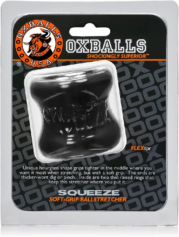 cock ring trendy fit-Oxballs ''Squeeze'' Ball Stretcher -Black