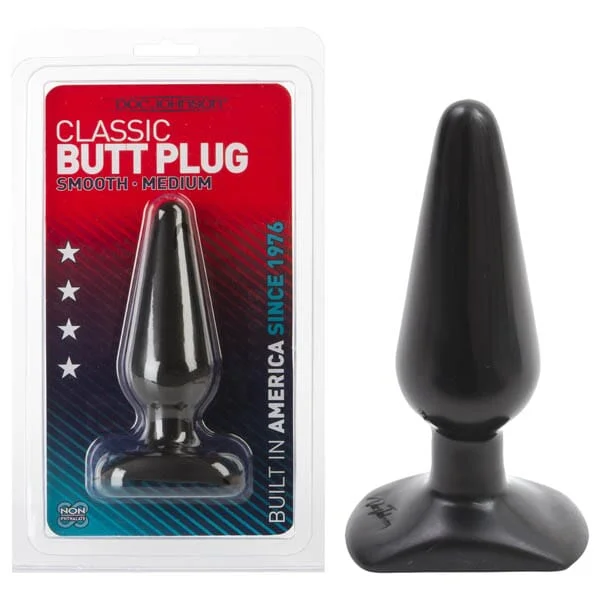 anal toys for calm play-Classic Butt Plug