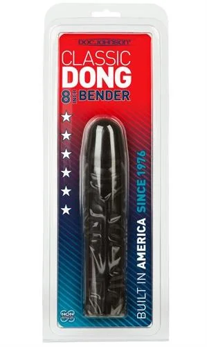 penis-size-study-results-Classic 8" Dong - Bender - Black