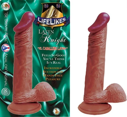 penis-infection-home-remedies-Lifelike Latin Knight 8"