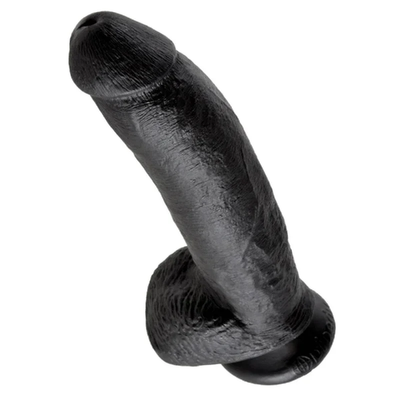 penis-wellness-tips-easy-King Cock 9Inch Cock With Balls - Black