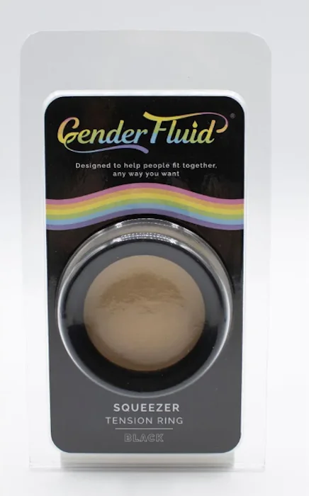 cock ring power grip-Gender Fluid ''Squeezer'' Tension Ring