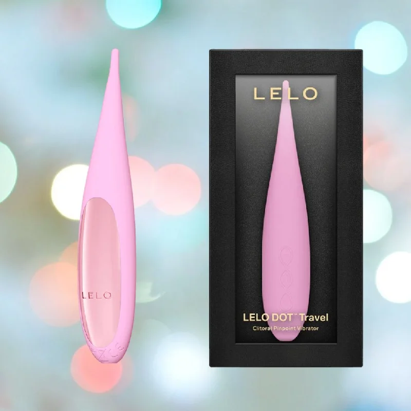 anal toys for newbie fun-LELO DOT Travel Clitoral Pinpoint Vibrator Pink