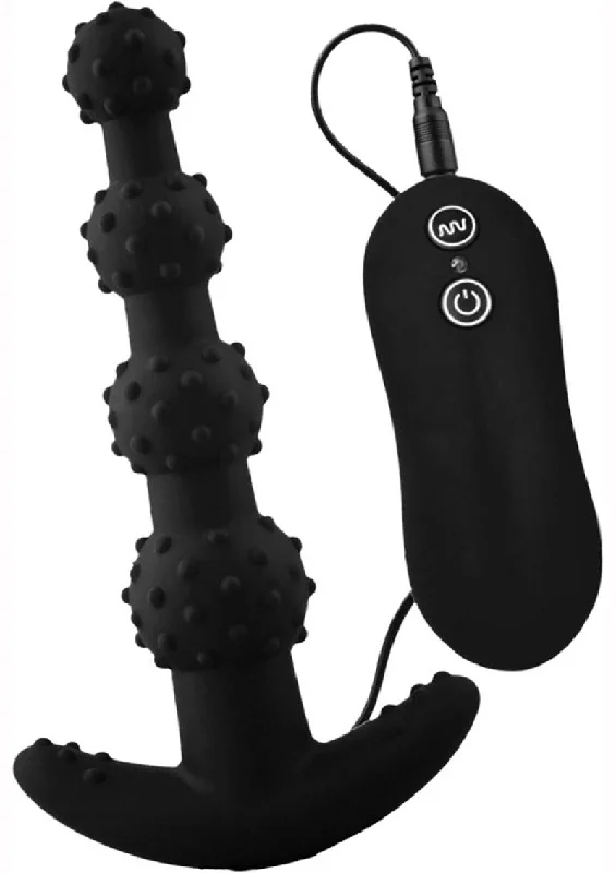 cock ring max style-Decadence Anchors Away Silicone Vibrating Butt Plug with Remote Control