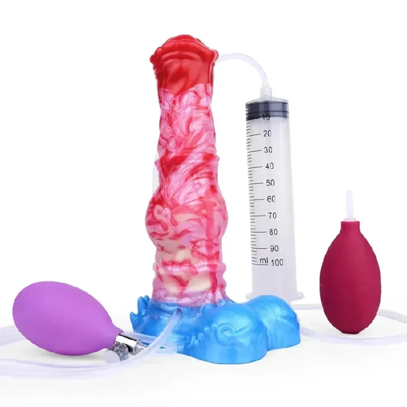 teasing satin dress-Dildo-chaotic-Xinghaoya Inflatable Cumming Dildo