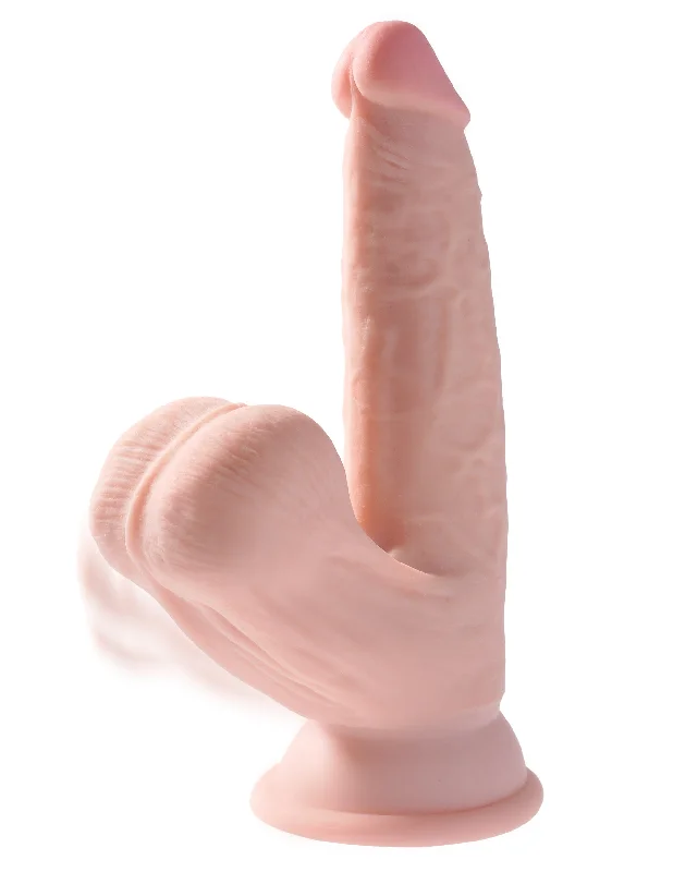 penis-health-for-all-ages-6 Inch Triple Density Cock With Swinging Balls