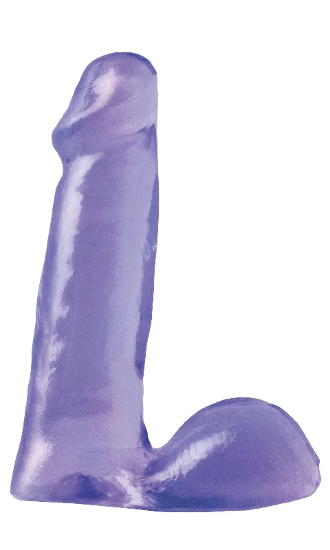 penis-odor-natural-remedies-Basix Rubber Works - 6 Inch Dong - Purple