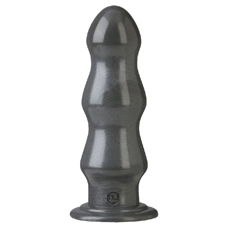 anal toys for light stretching-American Bombshell B7 Tango Butt Plug Grey