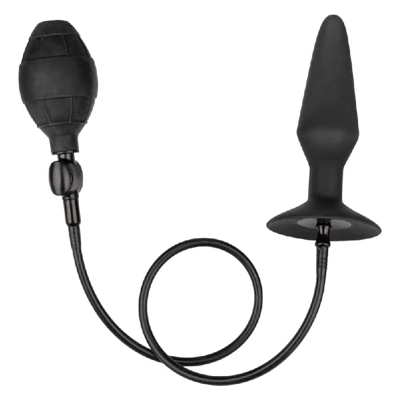 cock ring elite fit-Large Silicone Inflatable Plug